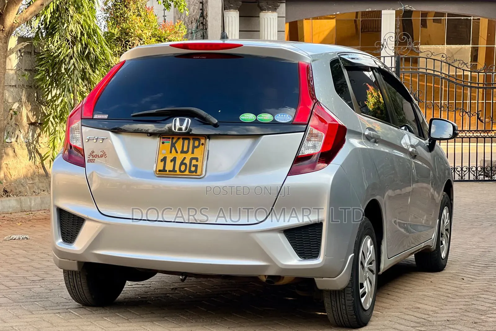 Honda Fit 2016 Silver