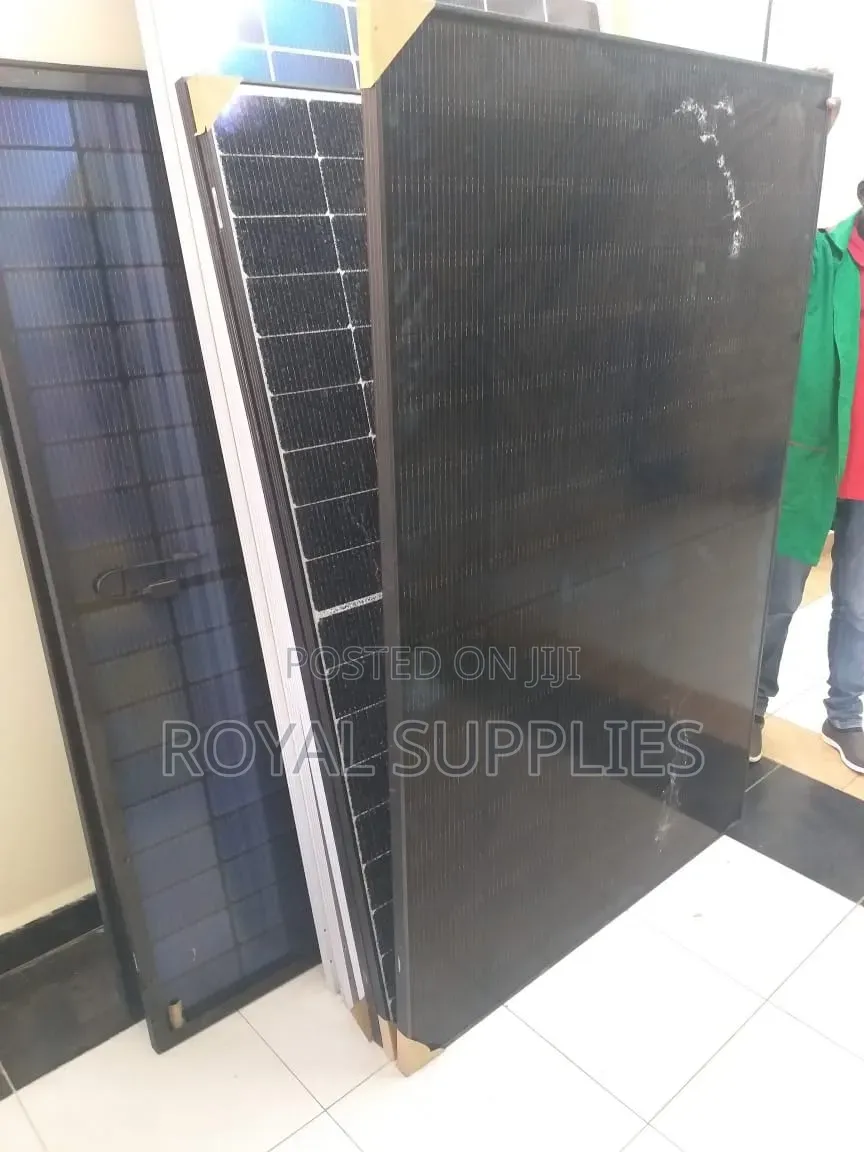 550w Bifacial Solar Panel Black Frame