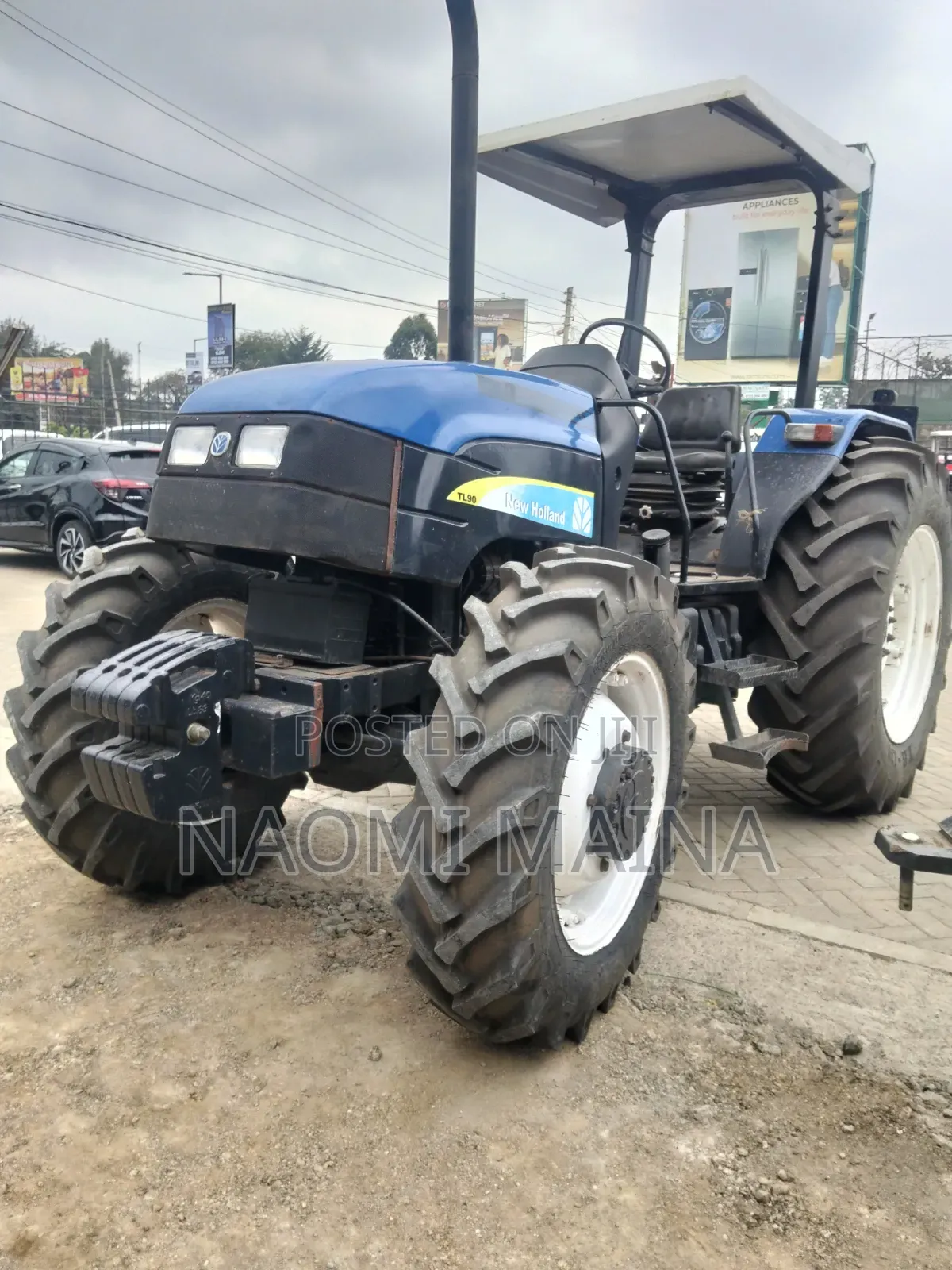 For Sale: Ex-Japan New Holland Tl90 Utility Tractor (4wd)