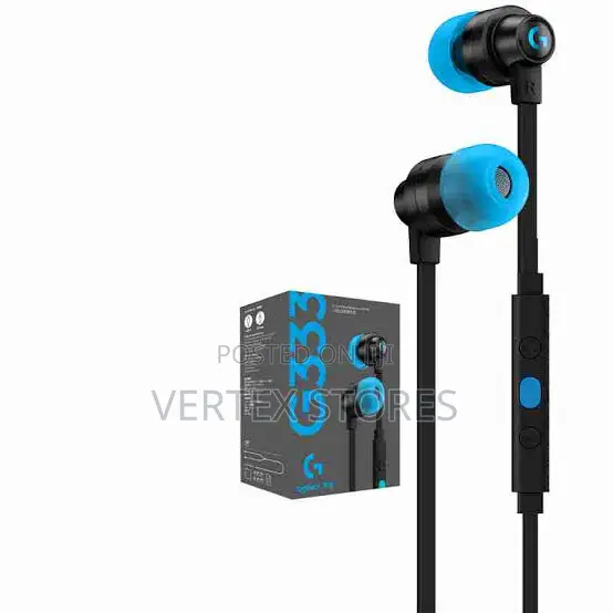 Logitech Gaming Earphones Black- G333