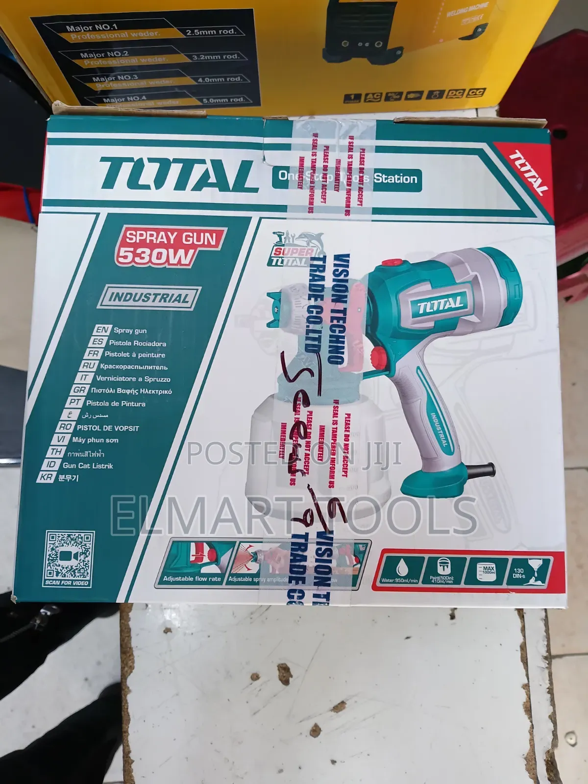 Total 530W Industrial Electric Spray Gun