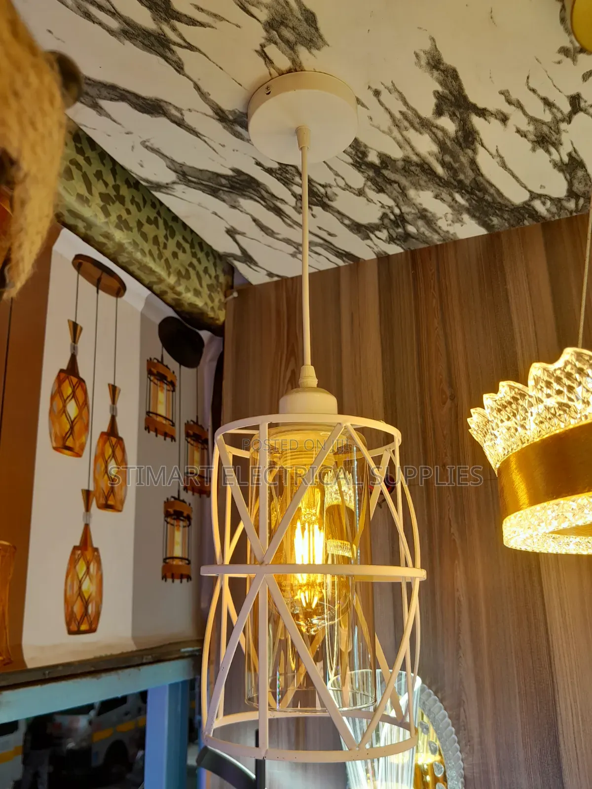 Elegant White Pendant Light