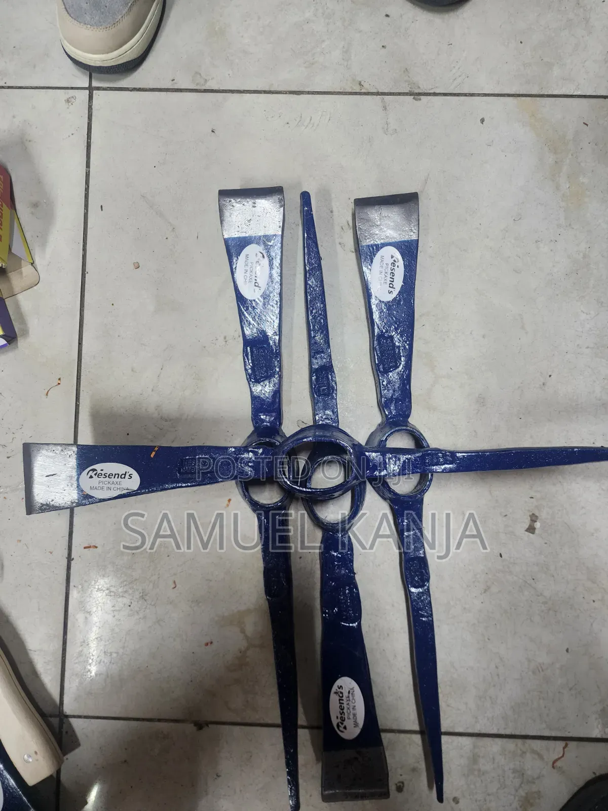 Pick Axe Metalic