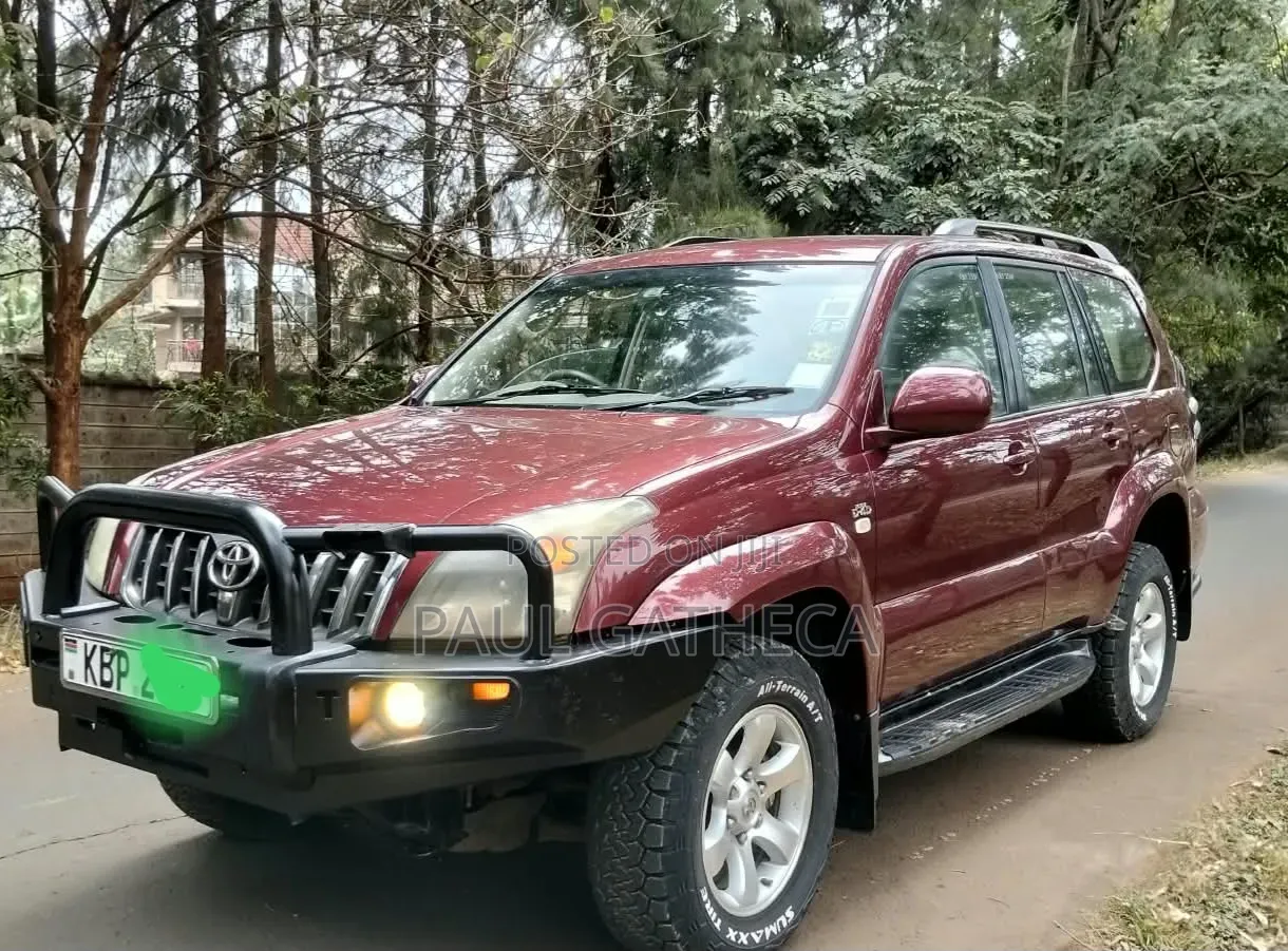 Toyota Land Cruiser Prado 2005 Maroon