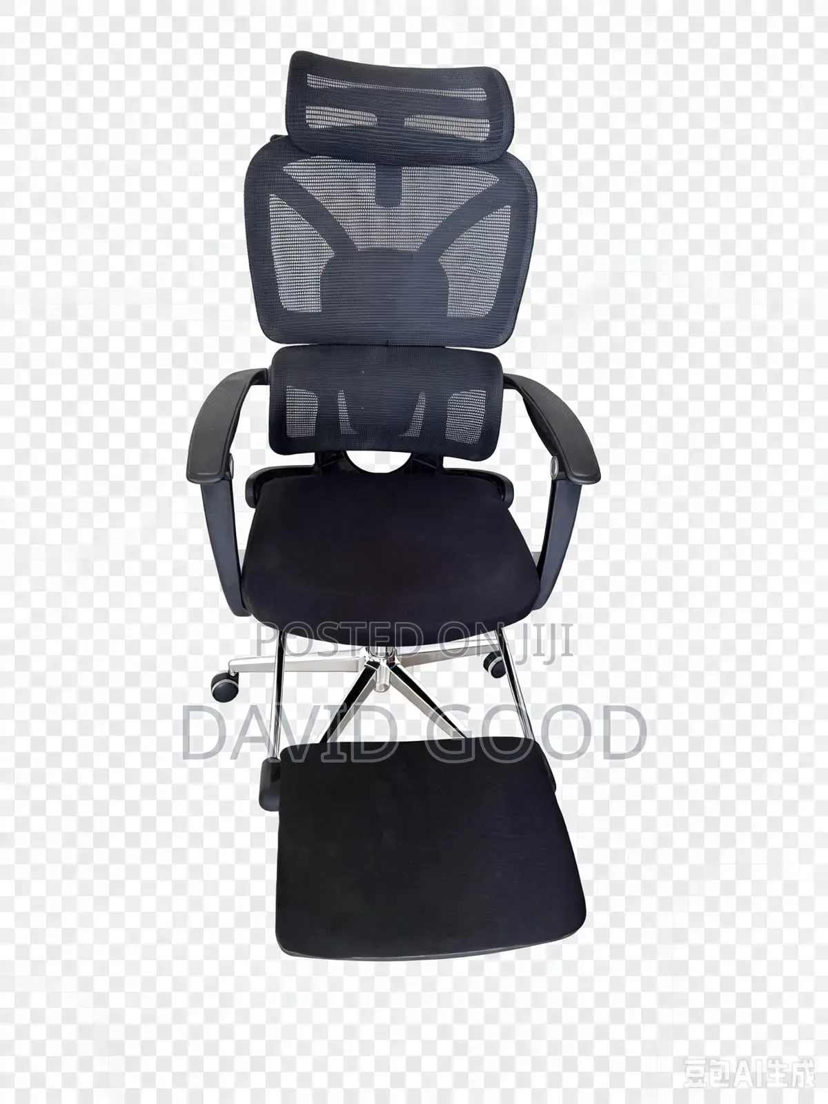 Orthopedic Office Chair With Footrest