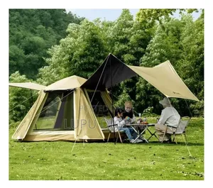 2 in 1 Camping Tent With an Outdoor Tarp/3-4 Persons 200 by 200 CMS