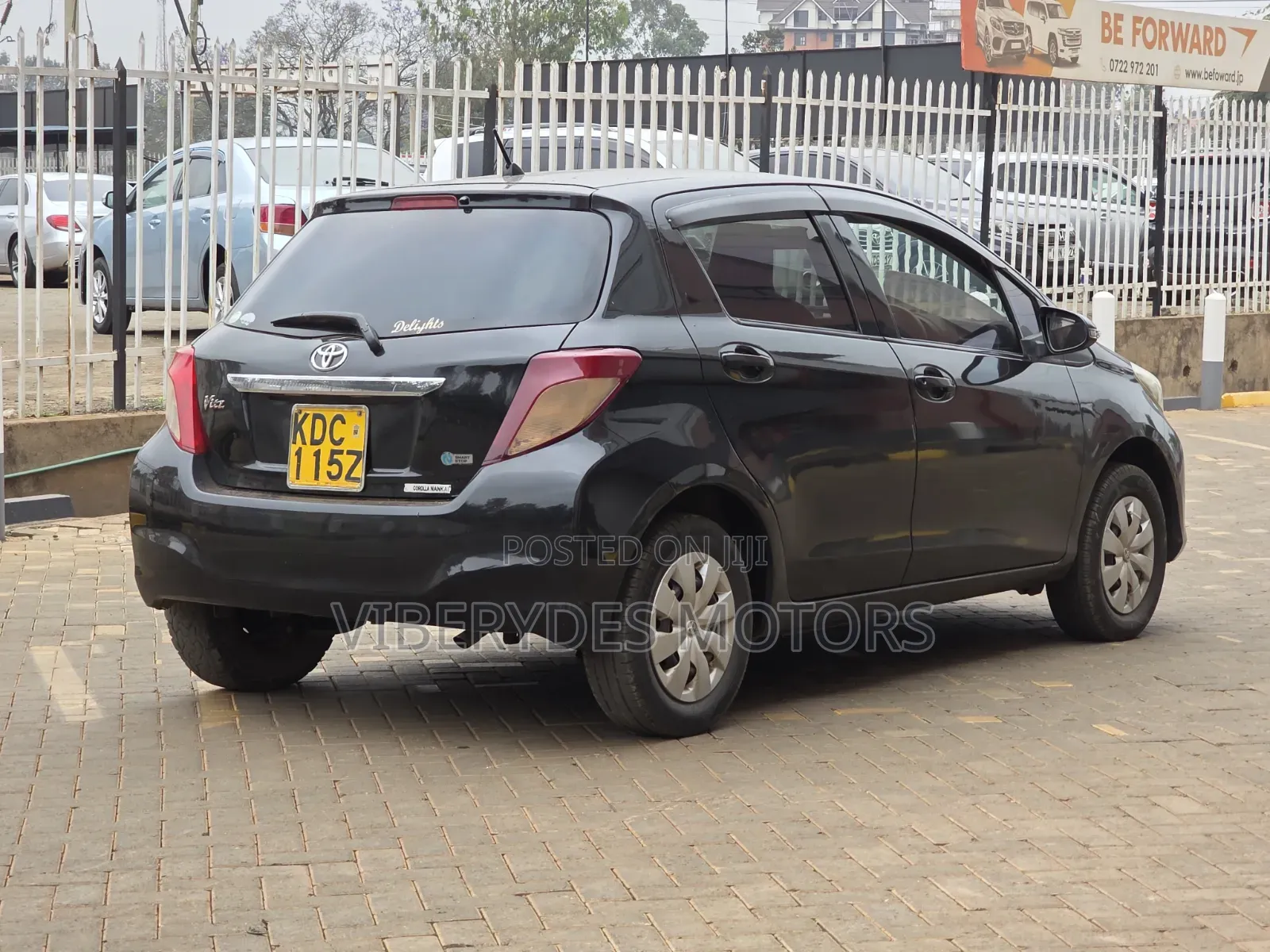 Toyota Vitz 2013 Black