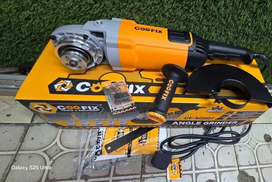 Coofix CF-AG007 2600W 9-Inch Industrial Angle Grinder