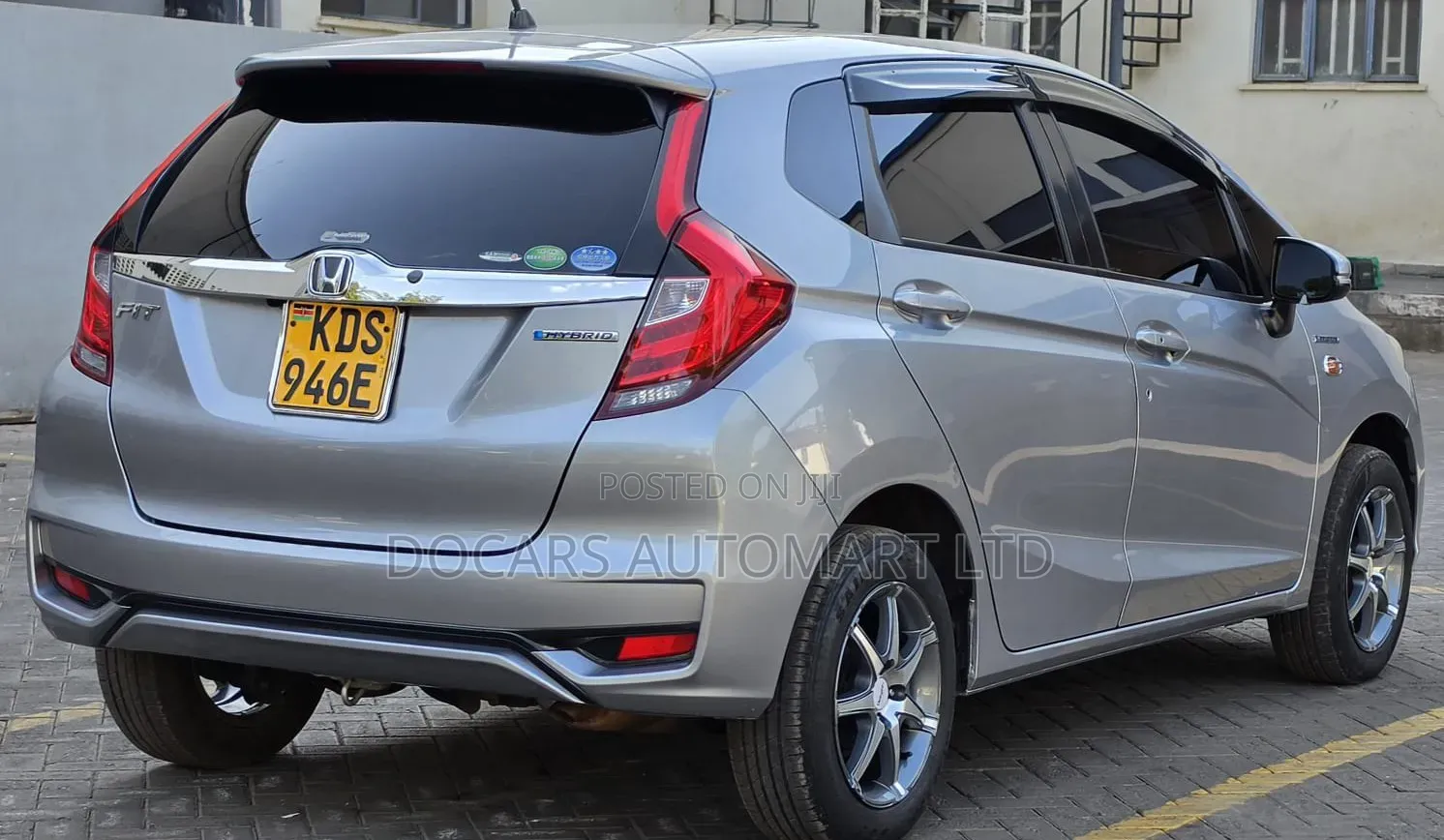 Honda Fit 2017 Silver