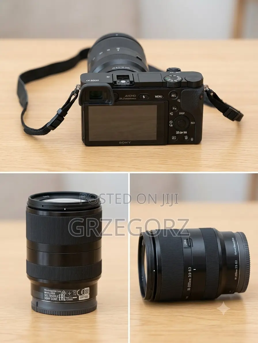 Sony Alpha A6000 Camera + Sony E 18-200mm F/3.5-6.3 OSS LE Lens Kit