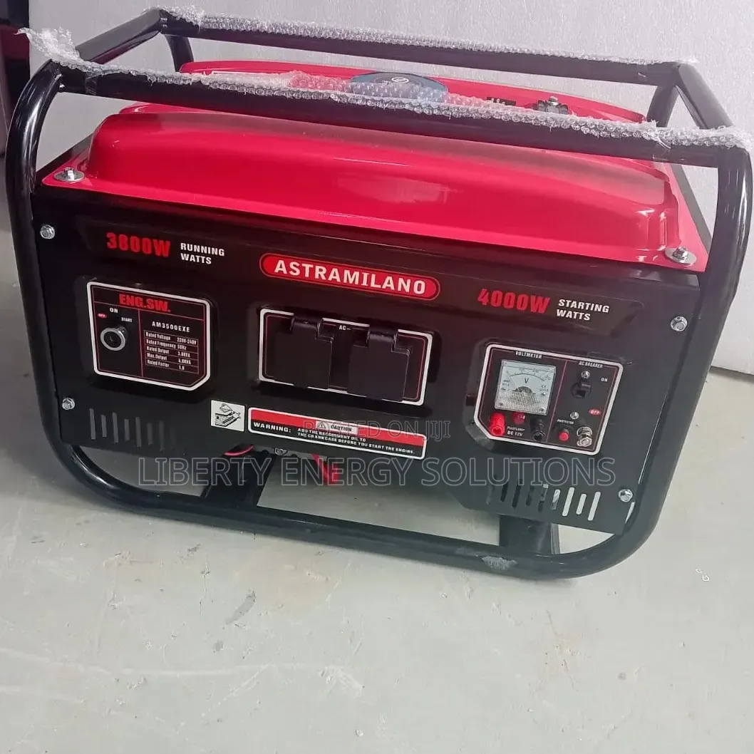 Astramilano 4000W (4kVA) Petrol Generator