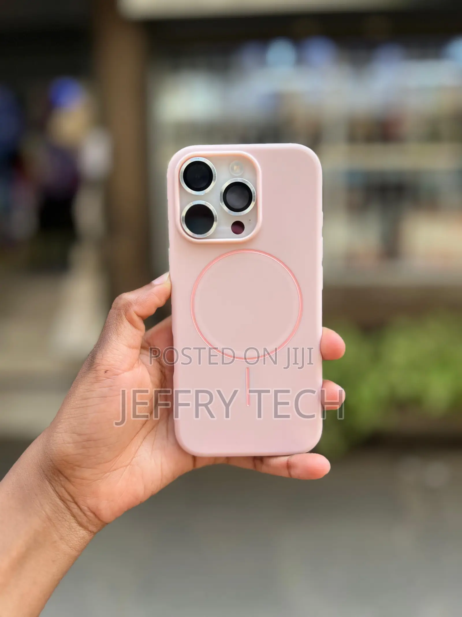 iPhone 16 Pro Protected by a Beats Midnight Black