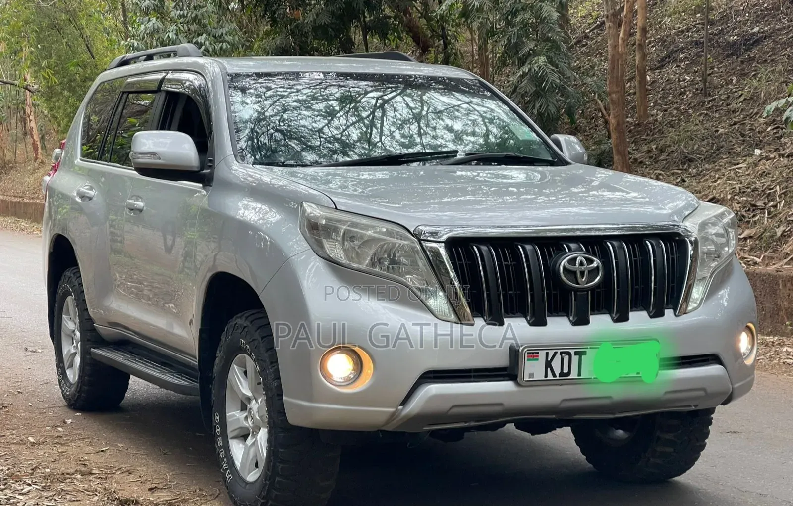 Toyota Land Cruiser Prado 2013 Silver