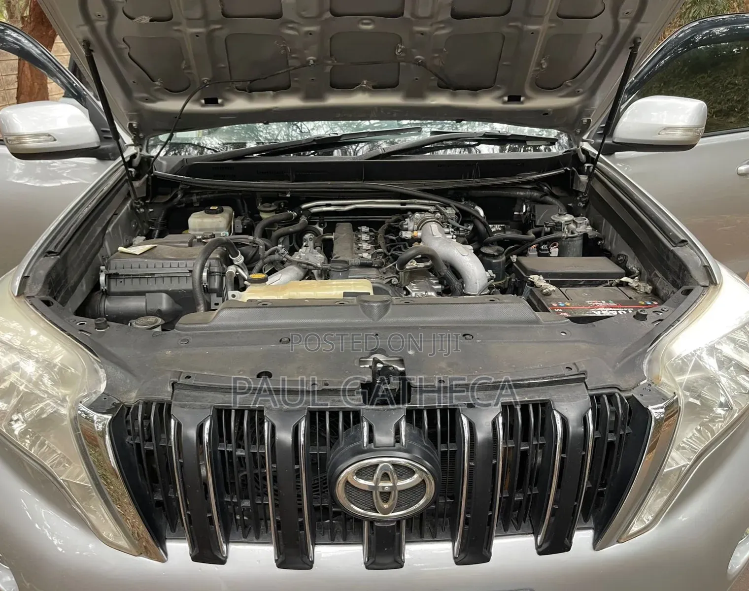 Toyota Land Cruiser Prado 2013 Silver