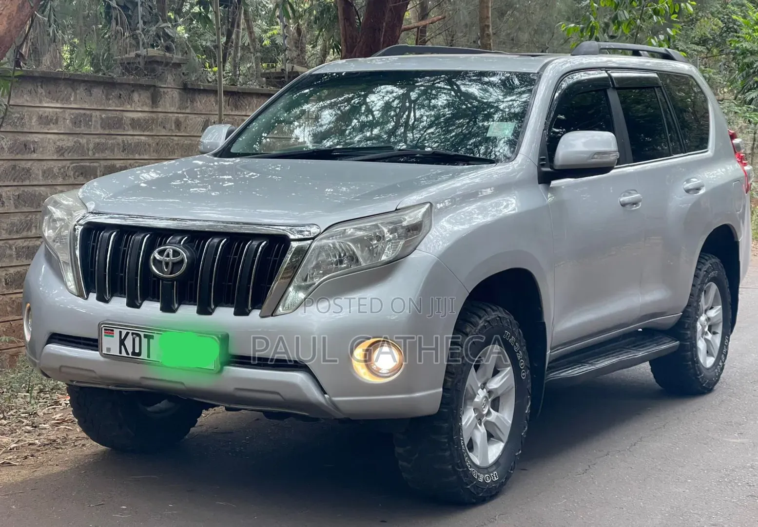 Toyota Land Cruiser Prado 2013 Silver