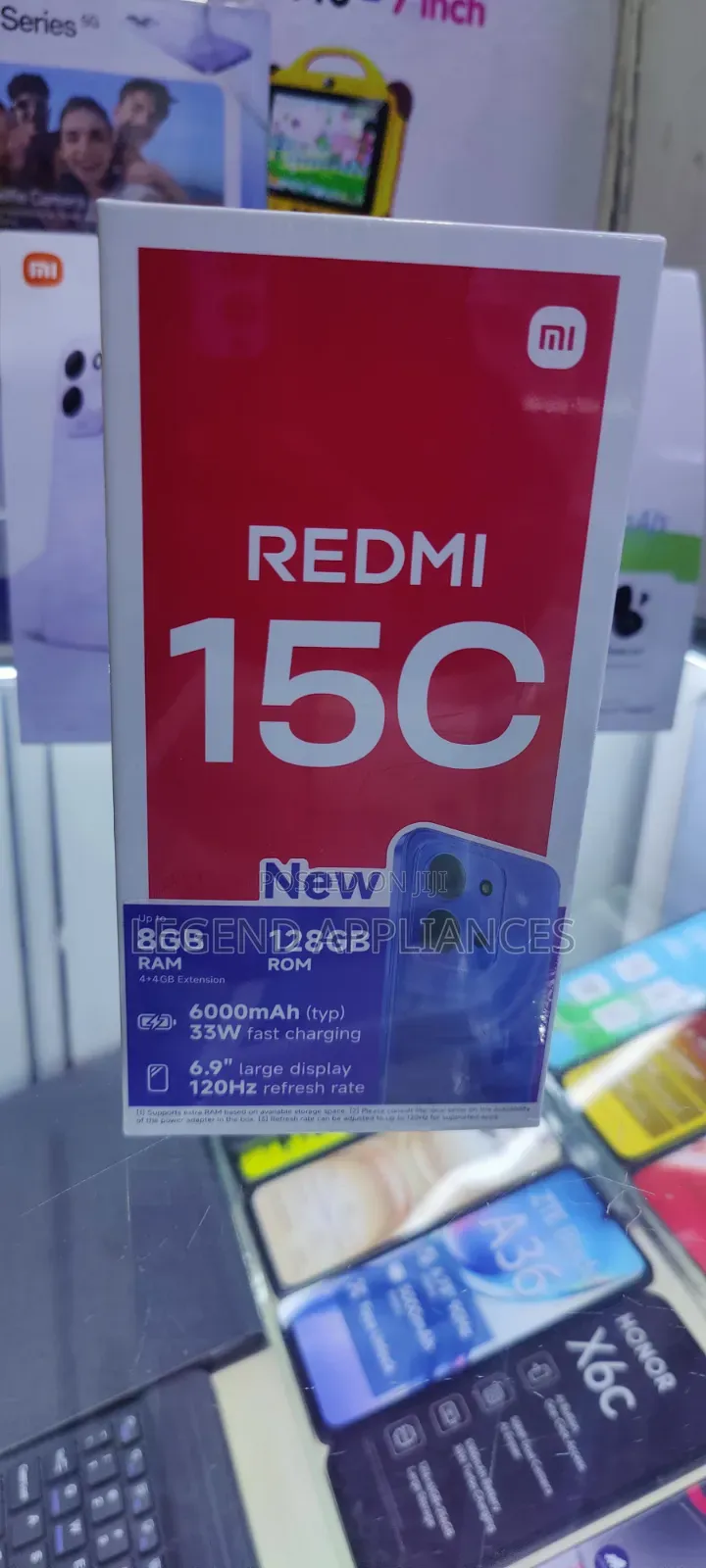 New Xiaomi Redmi 15C 4G 128 GB Gray