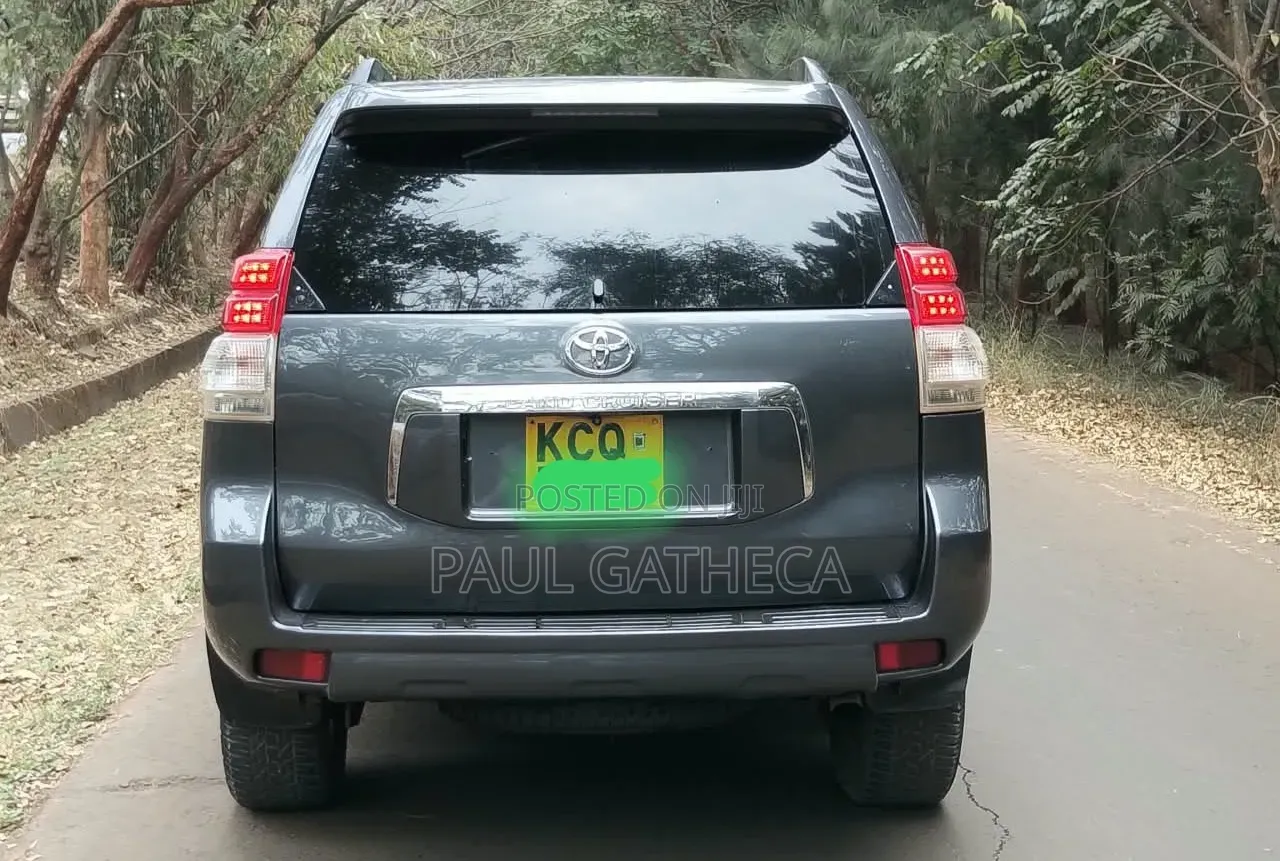Toyota Land Cruiser Prado 2010 Gray