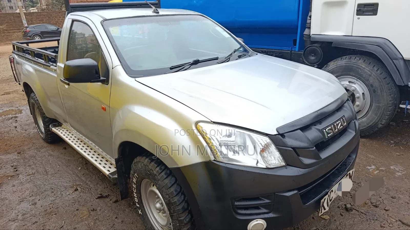 Isuzu D-MAX 2014 Gray