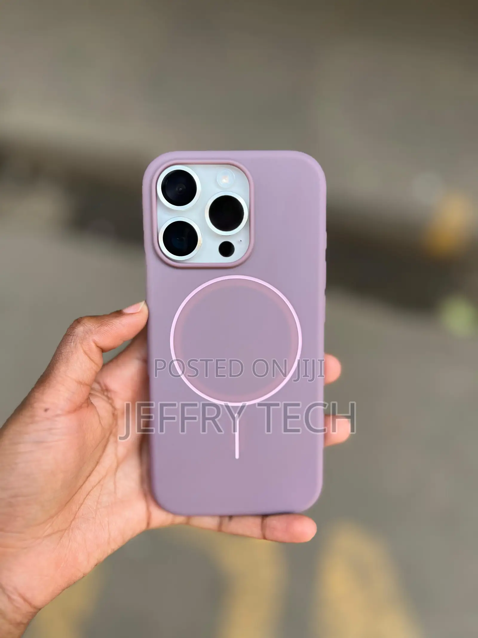 Beats iPhone Case With MagSafe in the Vibrant Riptide Blue iPhone 16