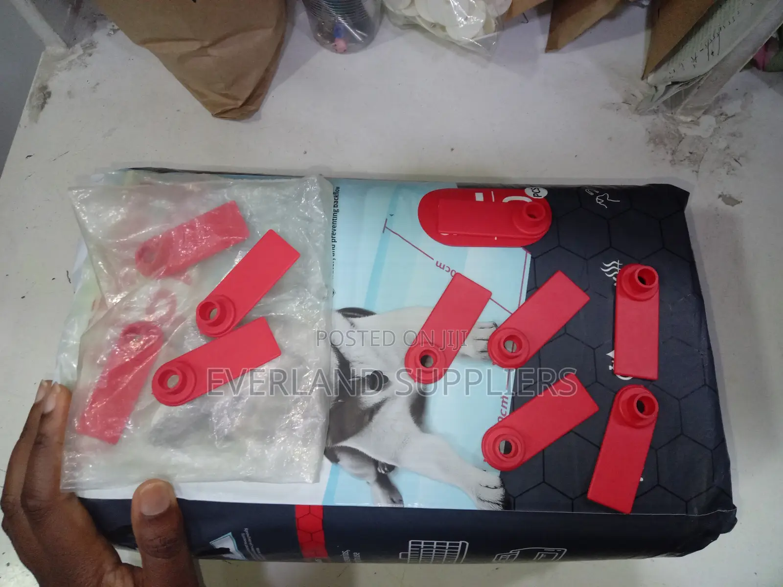 Ear Tags - Clear Batch Coding