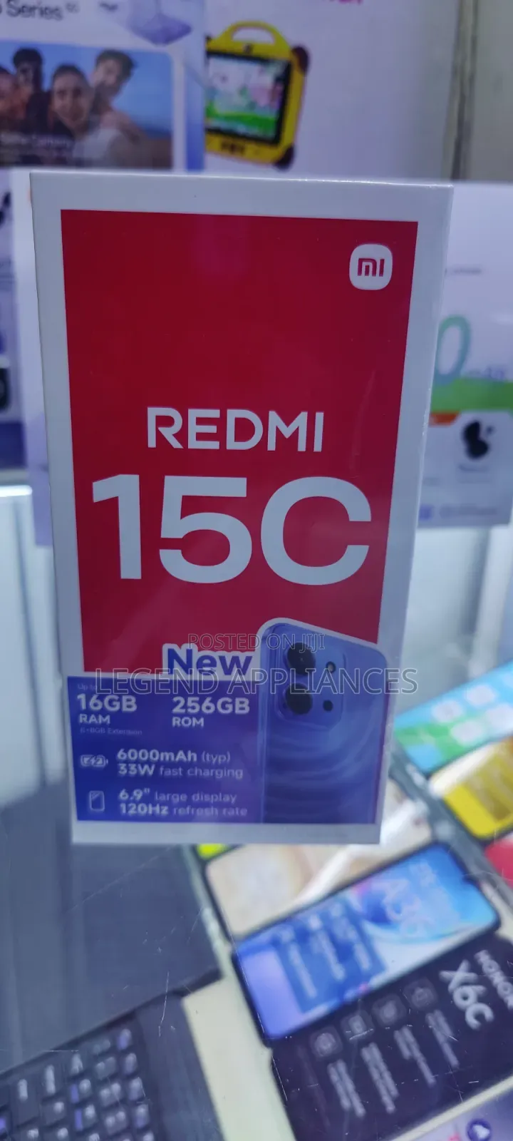 New Xiaomi Redmi 15C 256 GB Gray