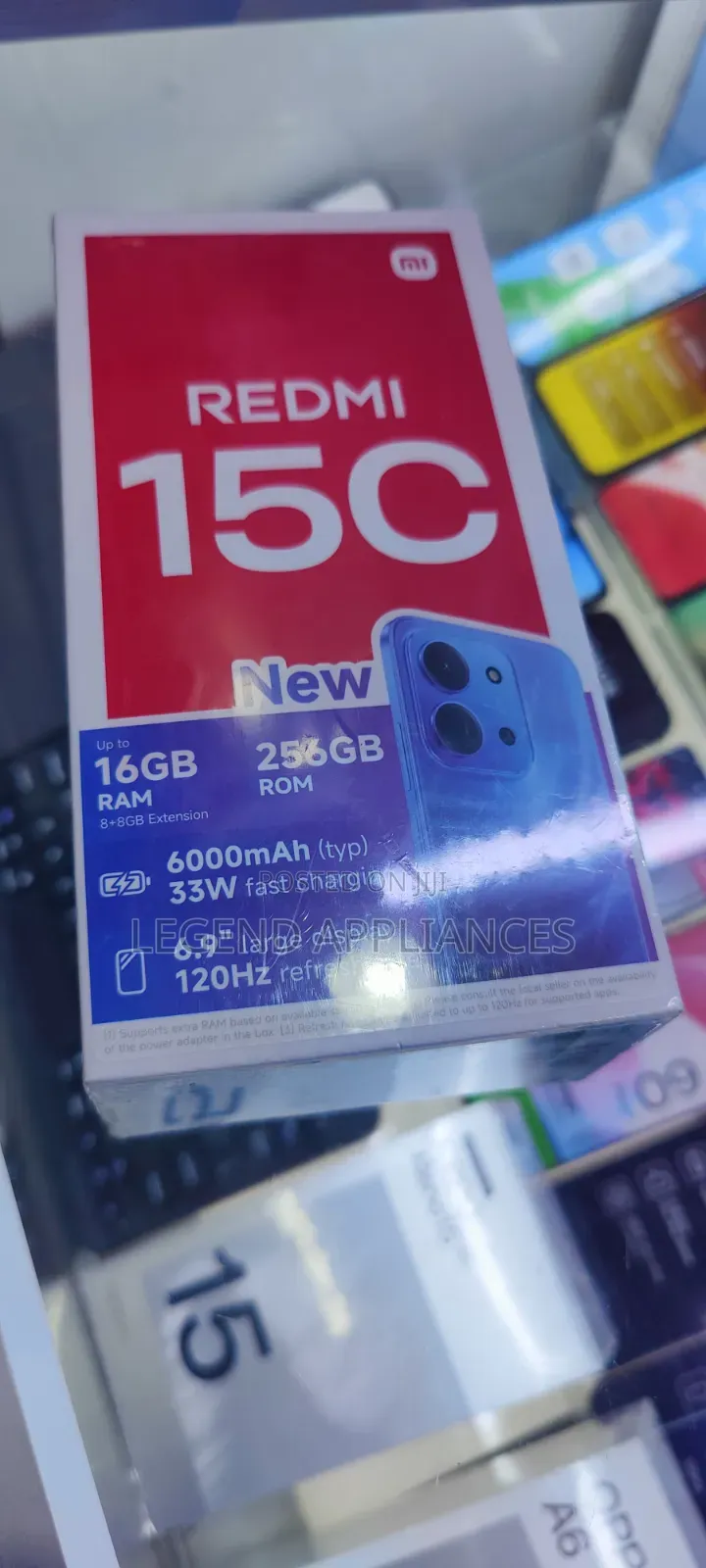 New Xiaomi Redmi 15C 256 GB Gray