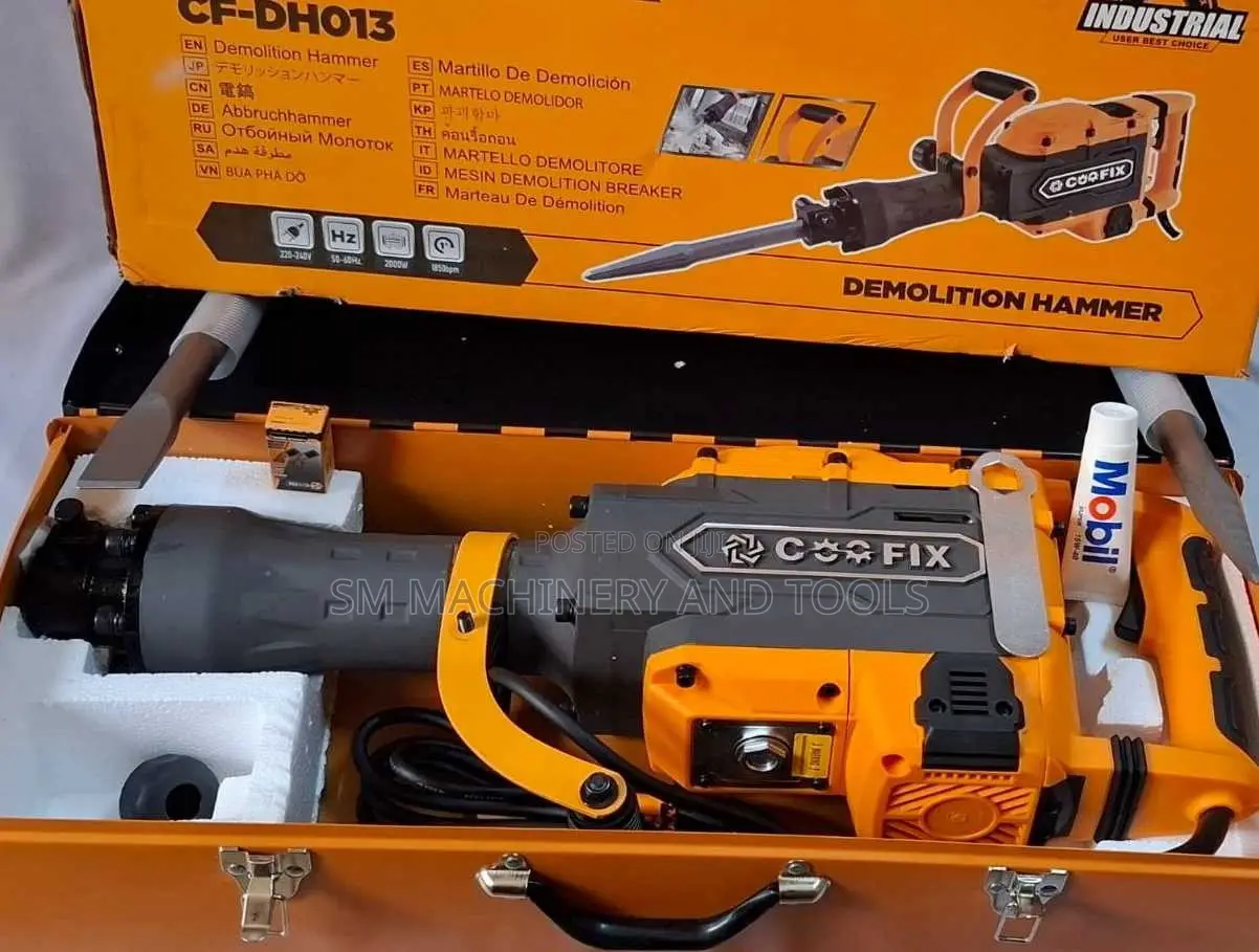 Coofix CF-DH013 Industrial Electric Demolition Hammer