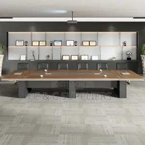 Executive Wood Boardroom Table-3.0m