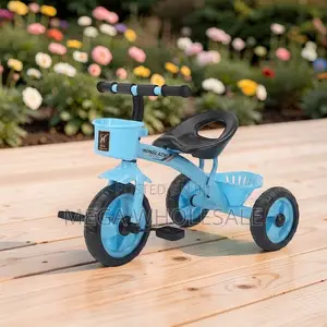 Smooth-Riding Easy-Steer Ride Toddlers Kids Bike Bicycle Tricycle.
