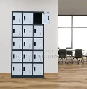 15 Door Standard Gauge Metallic Locker