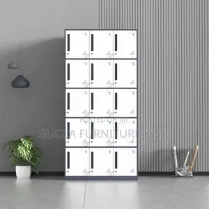15 Door Standard Gauge Metallic Locker