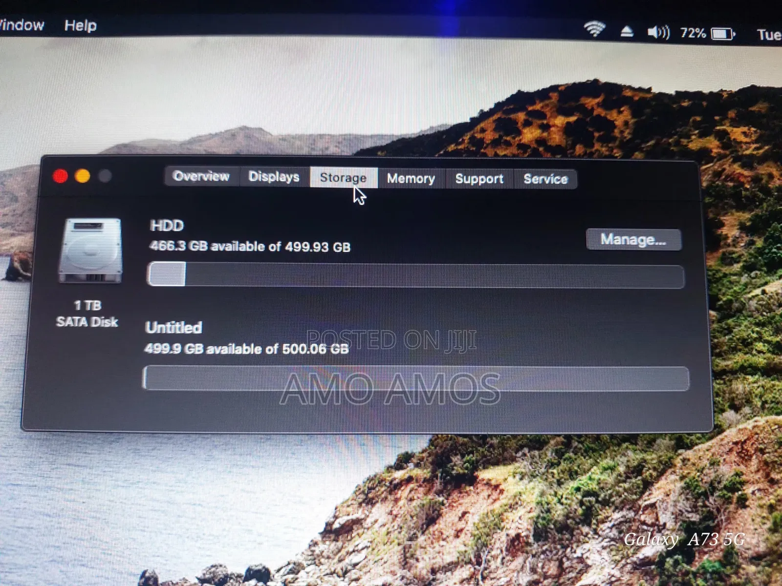 Laptop Apple MacBook 2013 8GB Intel Core i5 SSD 500GB