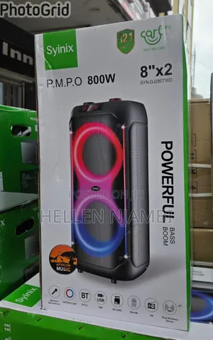 Syinix Powerful Bass Boom SYNDJ280TWD