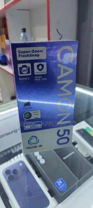 New Tecno Camon 50 256 GB Gray