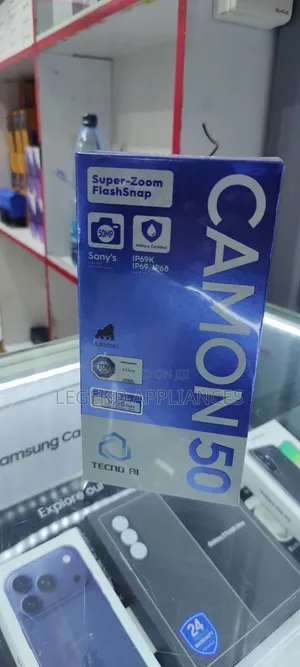 New Tecno Camon 50 256 GB Gray