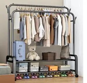 Durable Clothes Standing Rack for Everyday Use