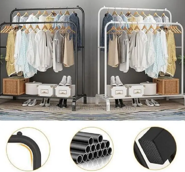 Durable Clothes Standing Rack for Everyday Use