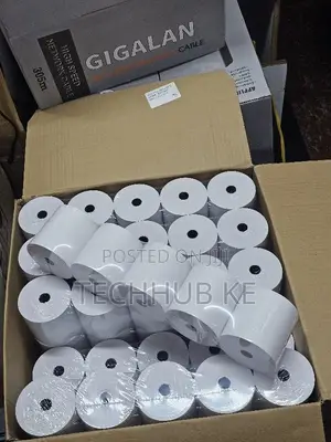 Modern Pack of 50 Rolls 80mm X 79mm Thermal Paper Roll