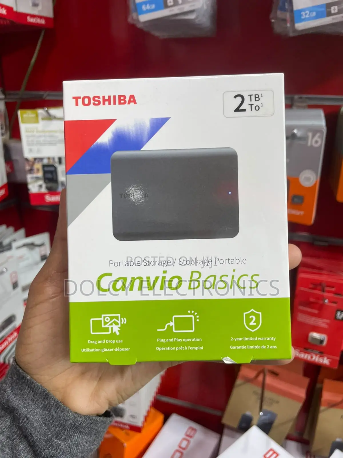 Toshiba 2TB Canvio Basics