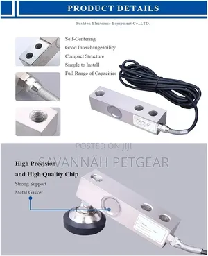 Load Cell Weighing Sensor for Animal Weighing Scales F1 2000KG - 4pcs