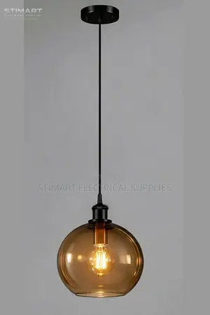 Vintage Glass Pendant Light