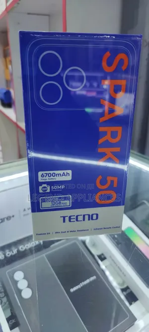 New Tecno Spark 50 128 GB Gray