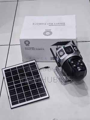 V380 Pro Outdoor Solar Camera – 4g Sim Smart Security System