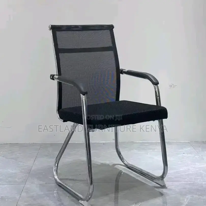 Executive Mesh Back Visitor Chair - Sled Base