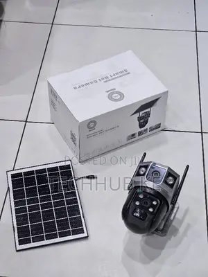 4G Dual-Lens V380 Solar PTZ Camera With Simcard Slot