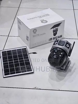 4g Solar Powered CCTV Security Camera With Simcard Slot