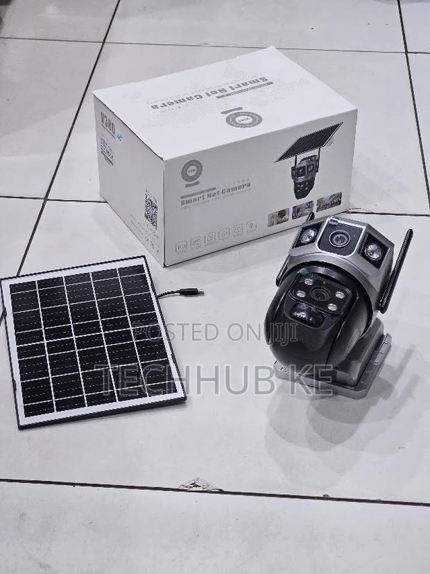 4g Solar Powered CCTV Security Camera With Simcard Slot