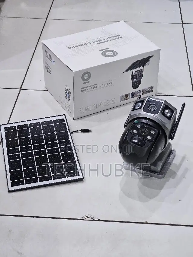 4g Solar Powered CCTV Security Camera With Simcard Slot