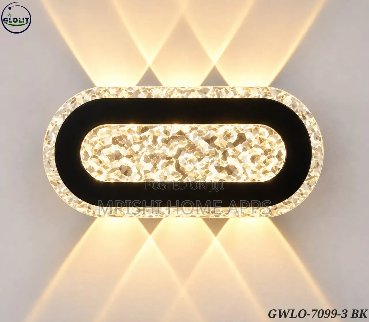 Oval LED Up Down Wall Sconce