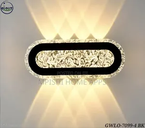Oval LED Up Down Wall Sconce